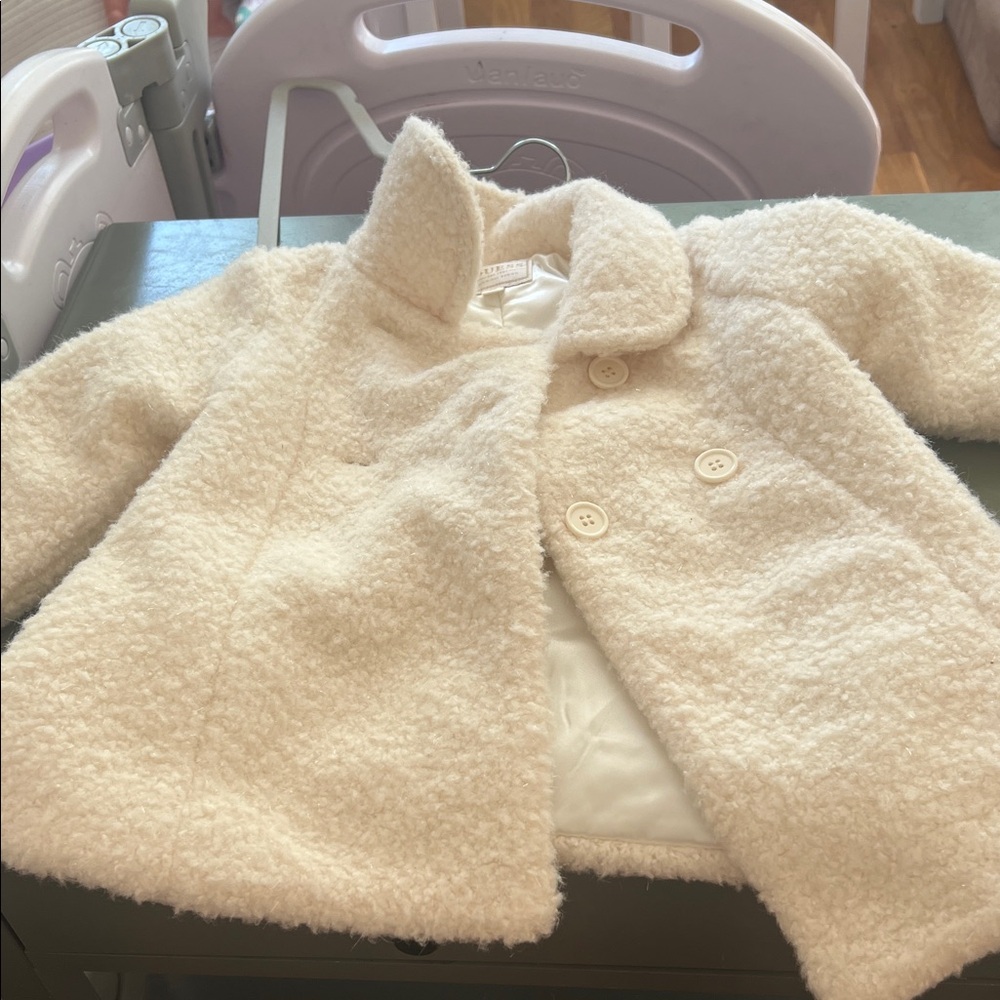 Guess Cream Kids Pea Coat